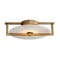 Maxim Lighting Quarry LED Wall Sconce/Flush Mount, Natural Aged Brass 18200WANAB - alternate 1